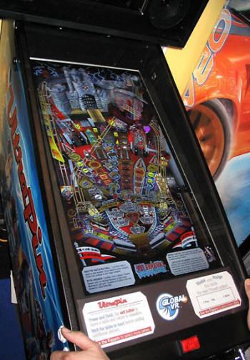 UltraPin Discontinued Product UltraPin Pinball Machine Info Page From BMI