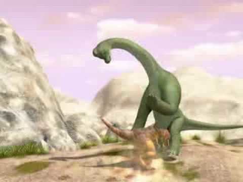 Ultrasaurus Dinoduel battle Tyrannosaurus rex and Ultrasaurus YouTube