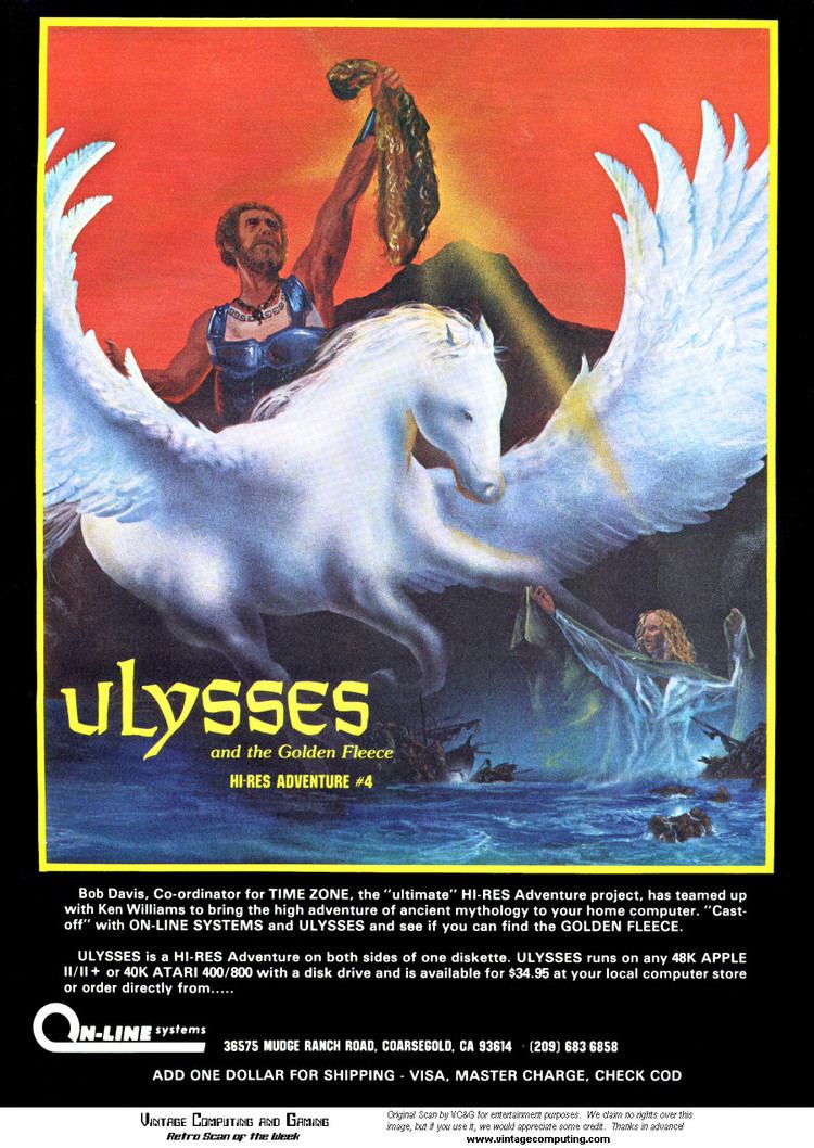 Ulysses and the Golden Fleece VCampG Retro Scan of the Week HIRES ADVENTURE 4 Ulysses and