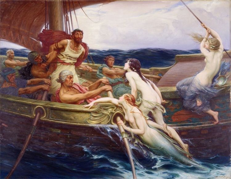 Ulysses and the Sirens httpsuploadwikimediaorgwikipediacommons00