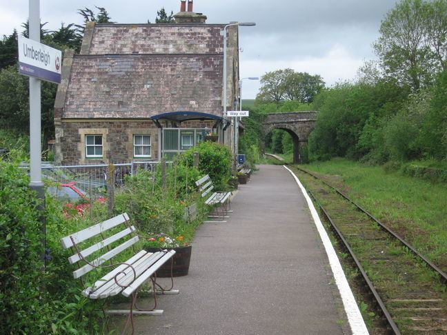 Umberleigh railway station