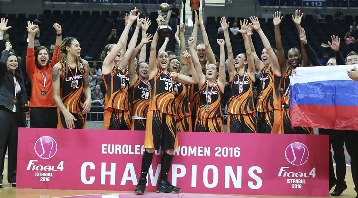 UMMC Ekaterinburg UMMC Ekaterinburg claim 2016 EuroLeague Women title FIBAcom
