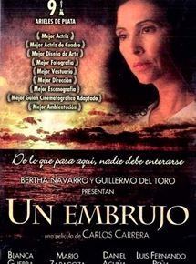 Blanca Guerra in the movie poster of the 1998 Mexican drama film, Un embrujo