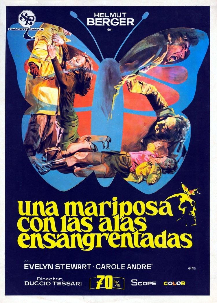 Una farfalla con le ali insanguinate The Bloodstained Butterfly 1970 Movie Posters Pinterest