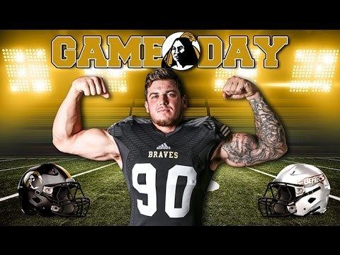 UNC Pembroke Braves football UNCP Football vs Shaw YouTube