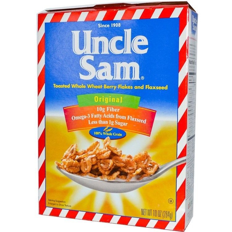 Uncle Sam Cereal US Mills Uncle Sam Cereal Toasted Whole Wheat Berry Flakes and