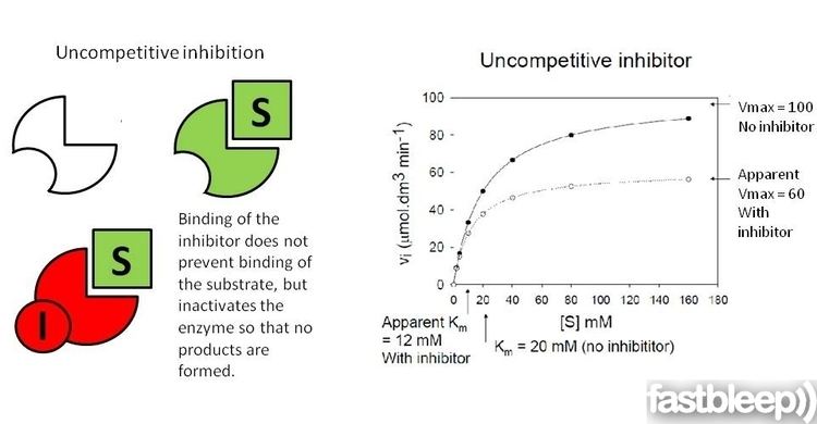 Uncompetitive inhibitor Enzymes Inhibtors Fastbleep