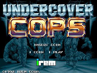 Undercover Cops Undercover Cops Videogame by Irem