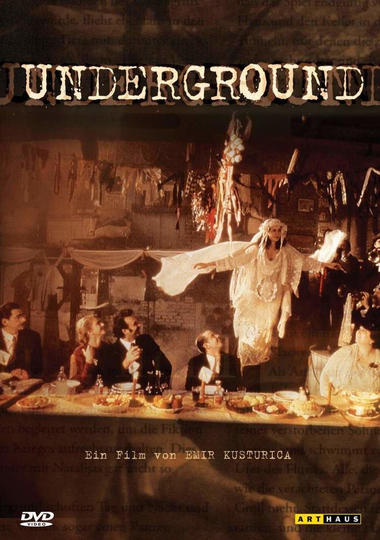 Underground (1995 film) Underground by Emir Kusturica httpwwwimdbcomtitlett0114787