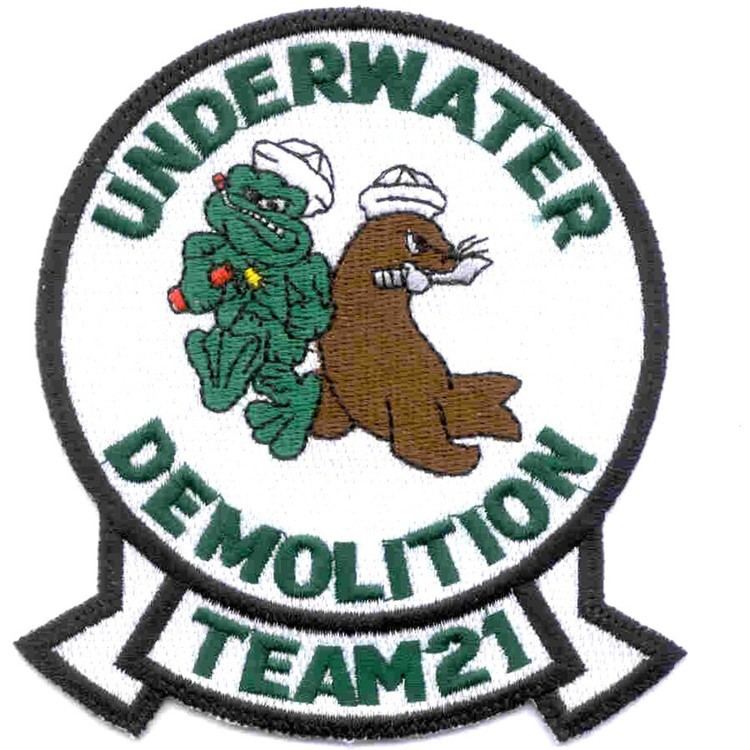 Underwater Demolition Team UDT21 Underwater Demolition Team Seal Patch UDT21 United States