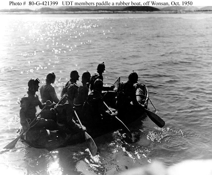 Underwater Demolition Team Korean WarWonsan Mine Clearance OctoberNovember 1950