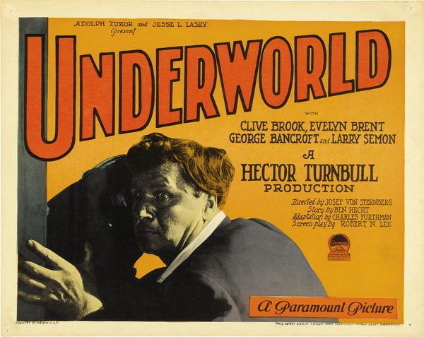 Underworld (1927 film) Underworld 1927