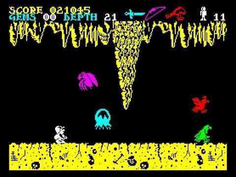 Underwurlde Underwurlde Walkthrough ZX Spectrum YouTube