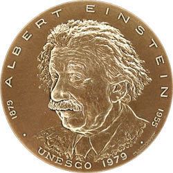 UNESCO Albert Einstein medal