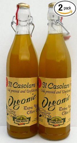 Unfiltered olive oil Amazoncom Il Casolare 2 pack USDA Organic Extra Virgin