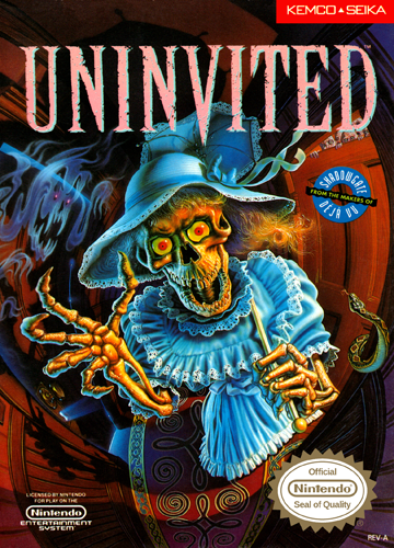 Uninvited (video game) Play Uninvited Nintendo NES online Play retro games online at Game