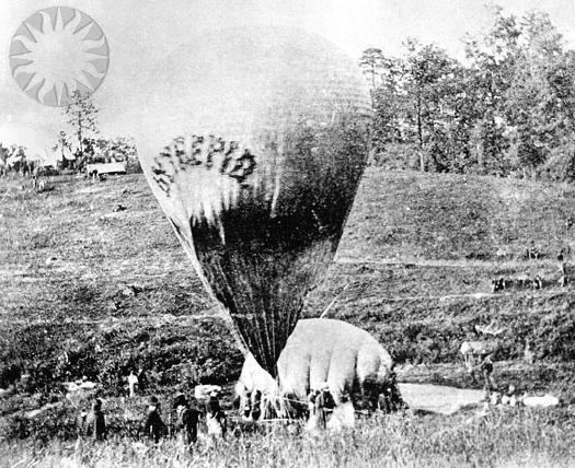 Union Army Balloon Corps Before There Were Satelloons Prof Thaddeus SC Lowe And The Union