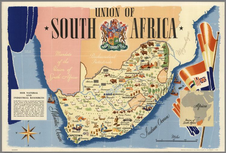 Union of South Africa Union of South Africa Printed in England by Thos Forman Sons Ltd