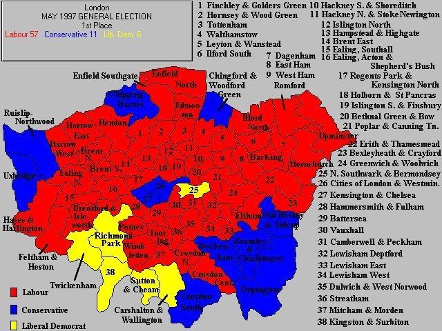 United Kingdom general election, 1997 UK Elect 1997 General Election