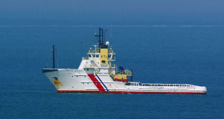 United Kingdom's emergency towing vessel fleet