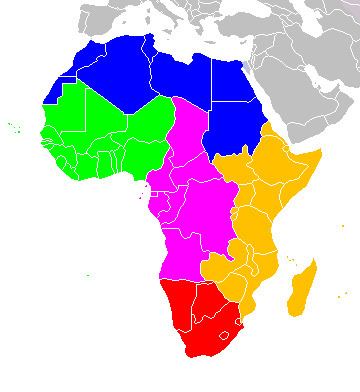 United Nations geoscheme for Africa