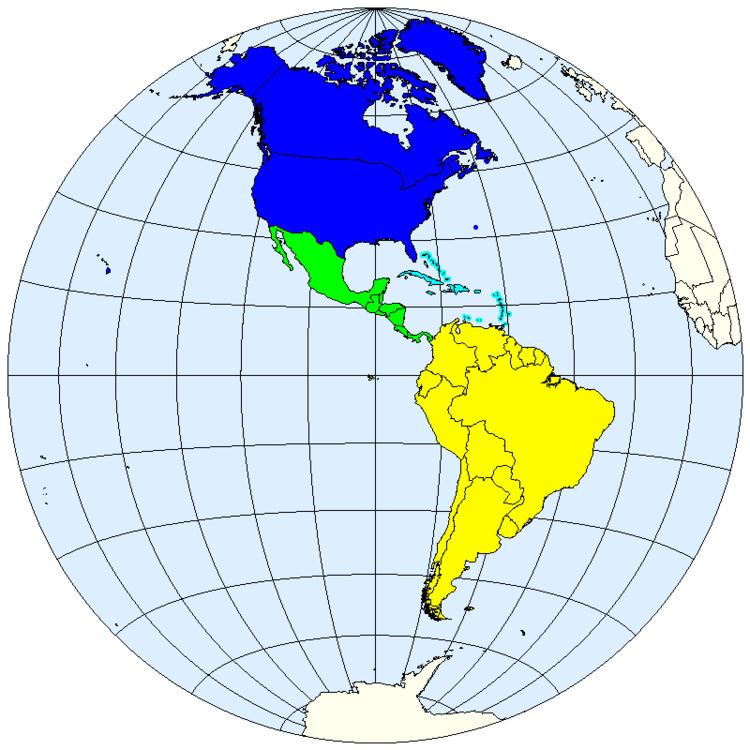 United Nations geoscheme for the Americas