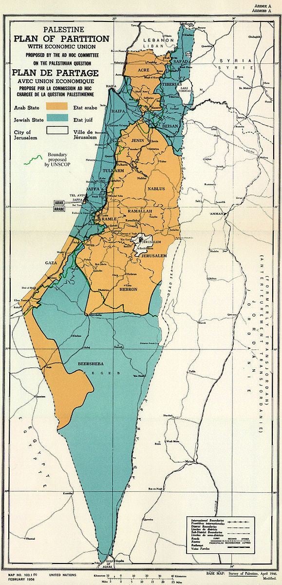 United Nations Partition Plan for Palestine - Alchetron, the free ...