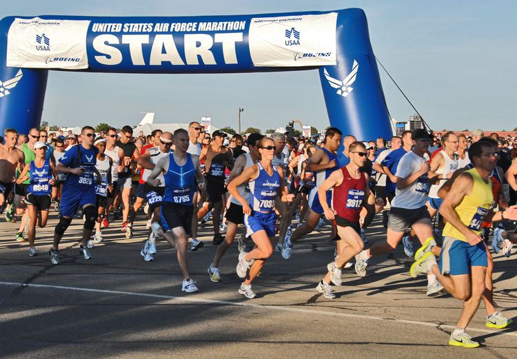 United States Air Force Marathon Air Force Marathon makes history sells out full and half marathons