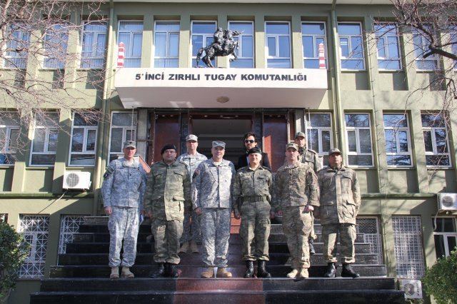 United States Army Europe US Army Europe and Turkish commanders discuss strong alliance