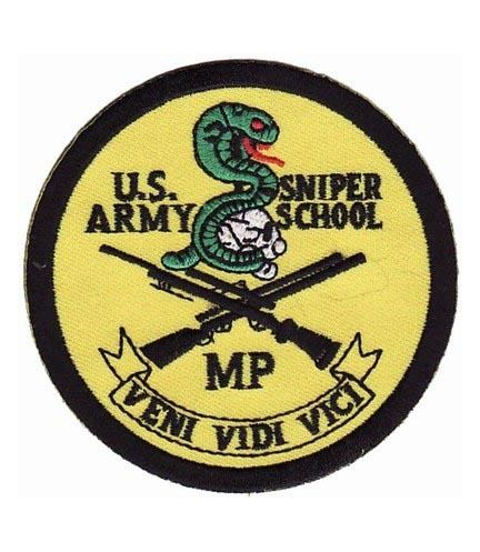 United States Army Sniper School US Army Sniper School Patch Military Insignia Patches