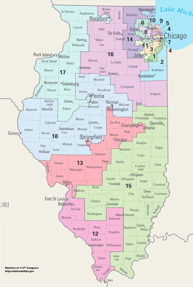 United States congressional delegations from Illinois