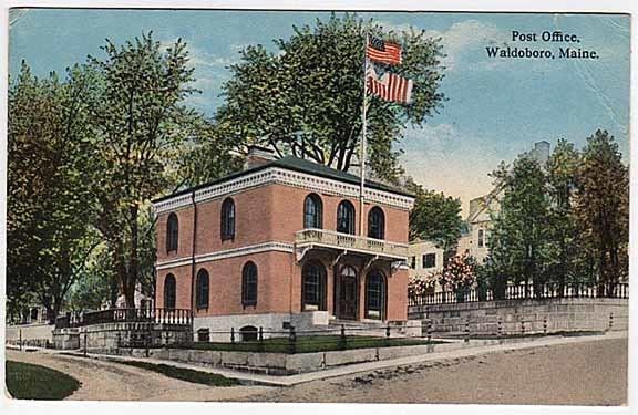 United States Custom House & Post Office (Waldoboro, Maine, 1915)