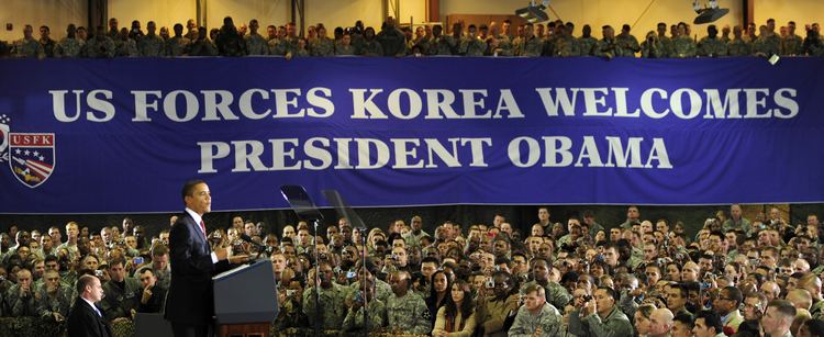 United States Forces Korea FileUSFK United States Forces Korea image archive Barack Obama