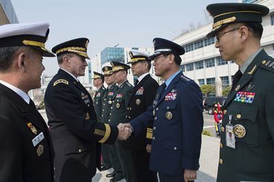 United States Forces Korea Dempsey South Korean Counterpart Discuss North Korea Threat