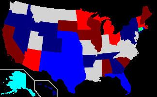 United States gubernatorial elections, 1990 httpsuploadwikimediaorgwikipediacommonsthu