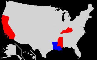 United States gubernatorial elections, 2003 httpsuploadwikimediaorgwikipediacommonsthu
