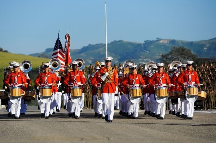 United States Marine Drum and Bugle Corps The United States Marine Drum and Bugle Corps gt About gt Battle Color
