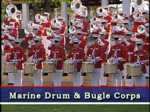 United States Marine Drum and Bugle Corps Marine Drum and Bugle Corps at Arlington Park YouTube