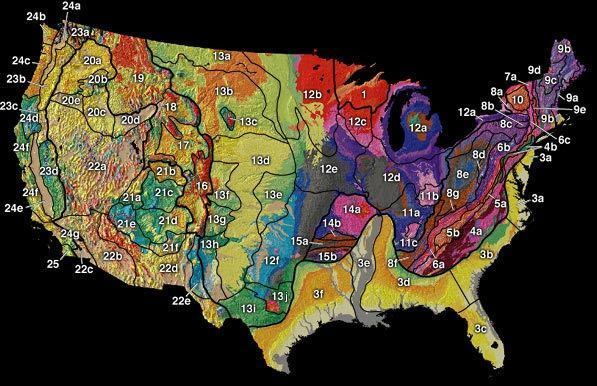 United States physiographic region