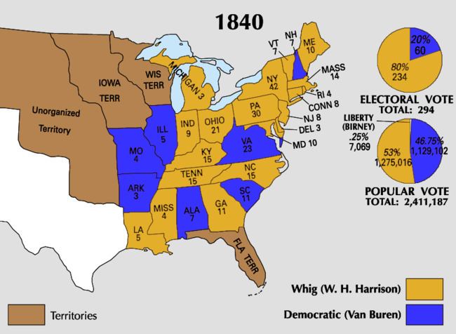 United States presidential election, 1840 United States presidential election 1840 WOWcom