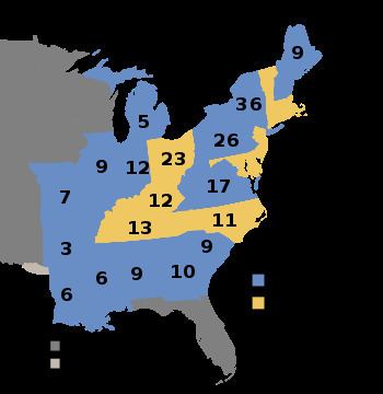 United States presidential election, 1844 httpsuploadwikimediaorgwikipediacommonsthu