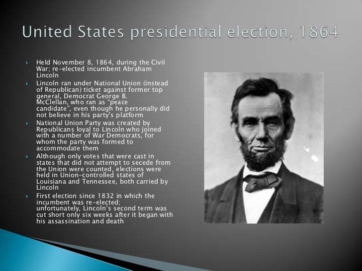 United States presidential election, 1860 United States presidential elections of 18601928