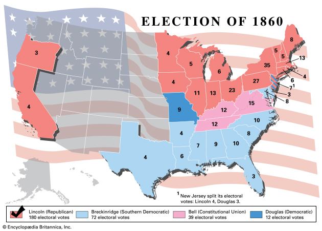 United States presidential election, 1860 United States presidential election of 1860 United States