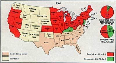United States presidential election, 1864 The Election of 1864 ushistoryorg