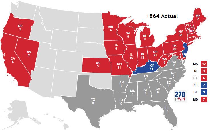 United States presidential election, 1864 Presidential Election of 1864