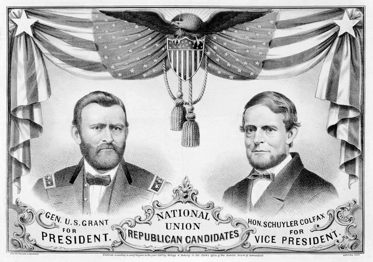 United States presidential election, 1868 National Union Party United States Wikipedia