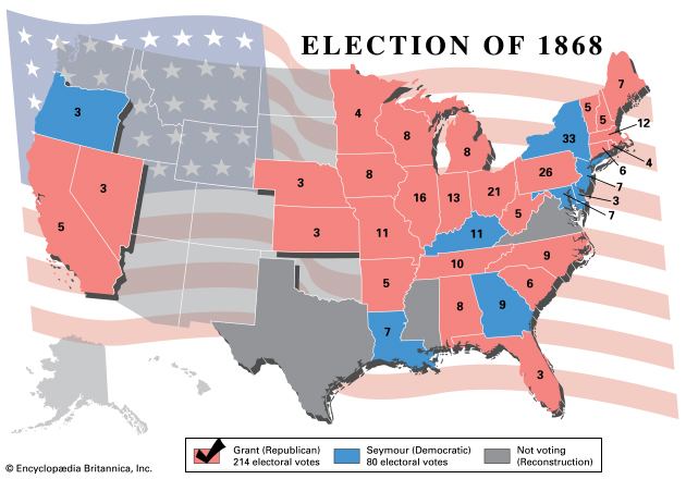United States presidential election, 1868 United States presidential election of 1868 United States