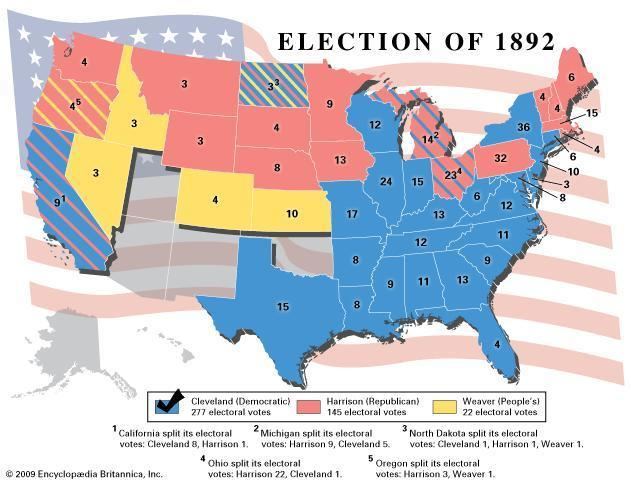 United States presidential election, 1892 Election Of 1892 57915 KEBLOG