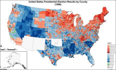 United States presidential election, 1896 United States presidential election 1896 Wikipedia