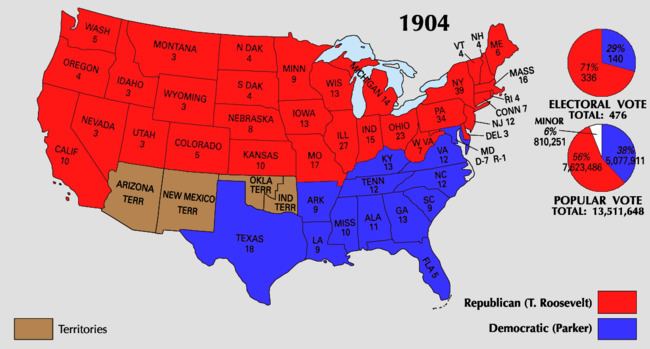 United States presidential election, 1904 httpsuploadwikimediaorgwikipediacommonsthu